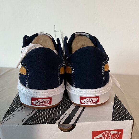 Vans Berle Skate Shoes Men’s Size 8.5 – Navy/Gold – Brand New - Picture 2 of 6